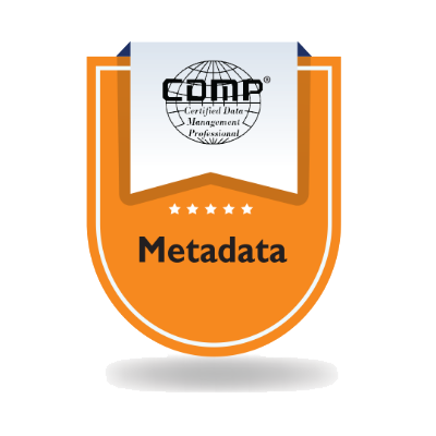 شارة تخصّص CDMP في البيانات الوصفية