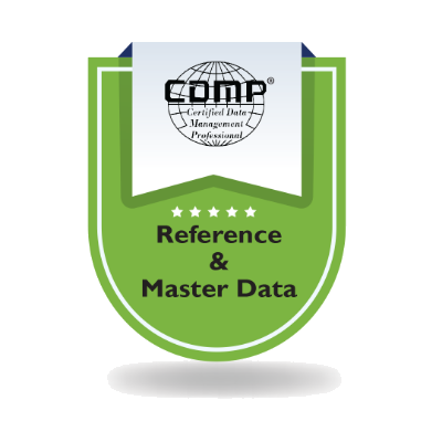 شارة تخصّص CDMP في البيانات المرجعية والرئيسية